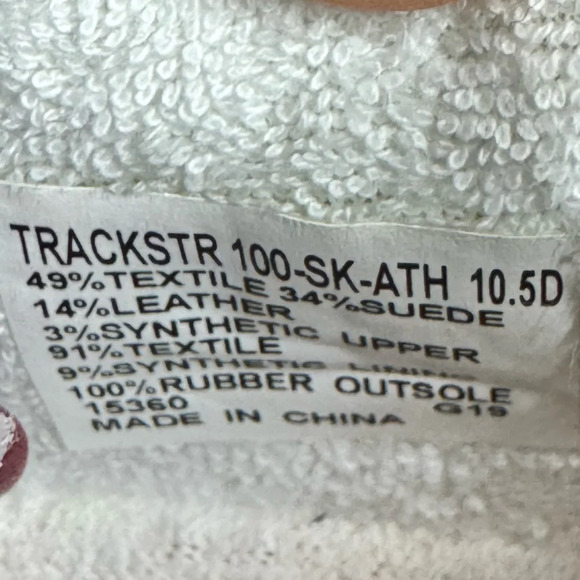 Rare Polo Ralph Lauren Trackster 100 P-Wing Red Sneakers New - Picture 9 of 11